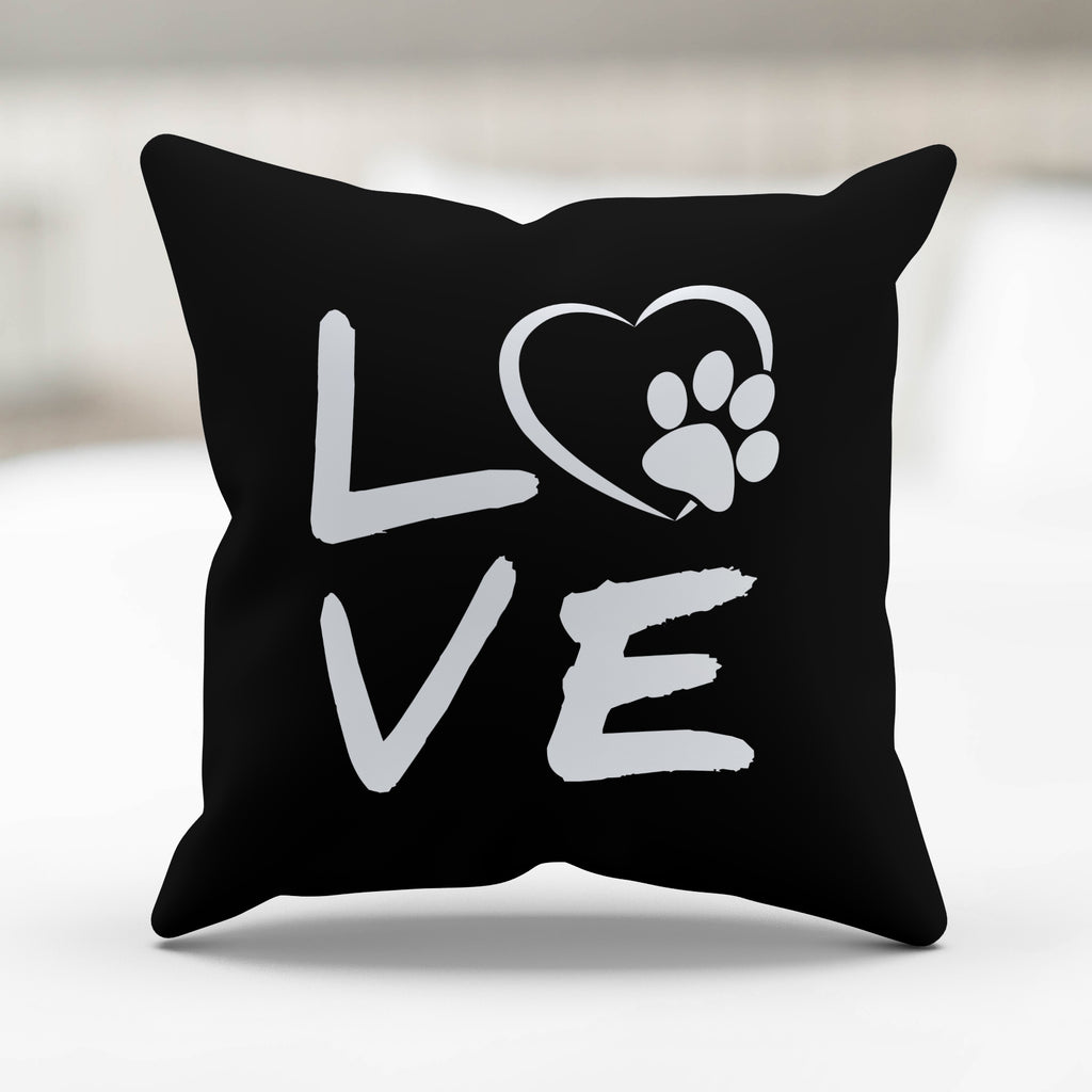 Love Paw Pillow Cover