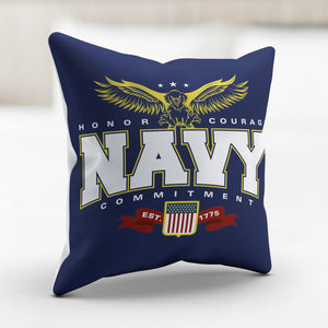 Navy Pillowcase