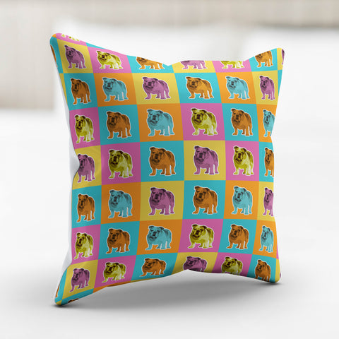 Image of Bulldog Pillow Covers