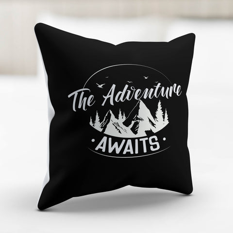 Image of The Adventure Awaits Pillow Cover
