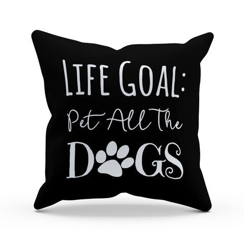 Life Goal Pillow Cover