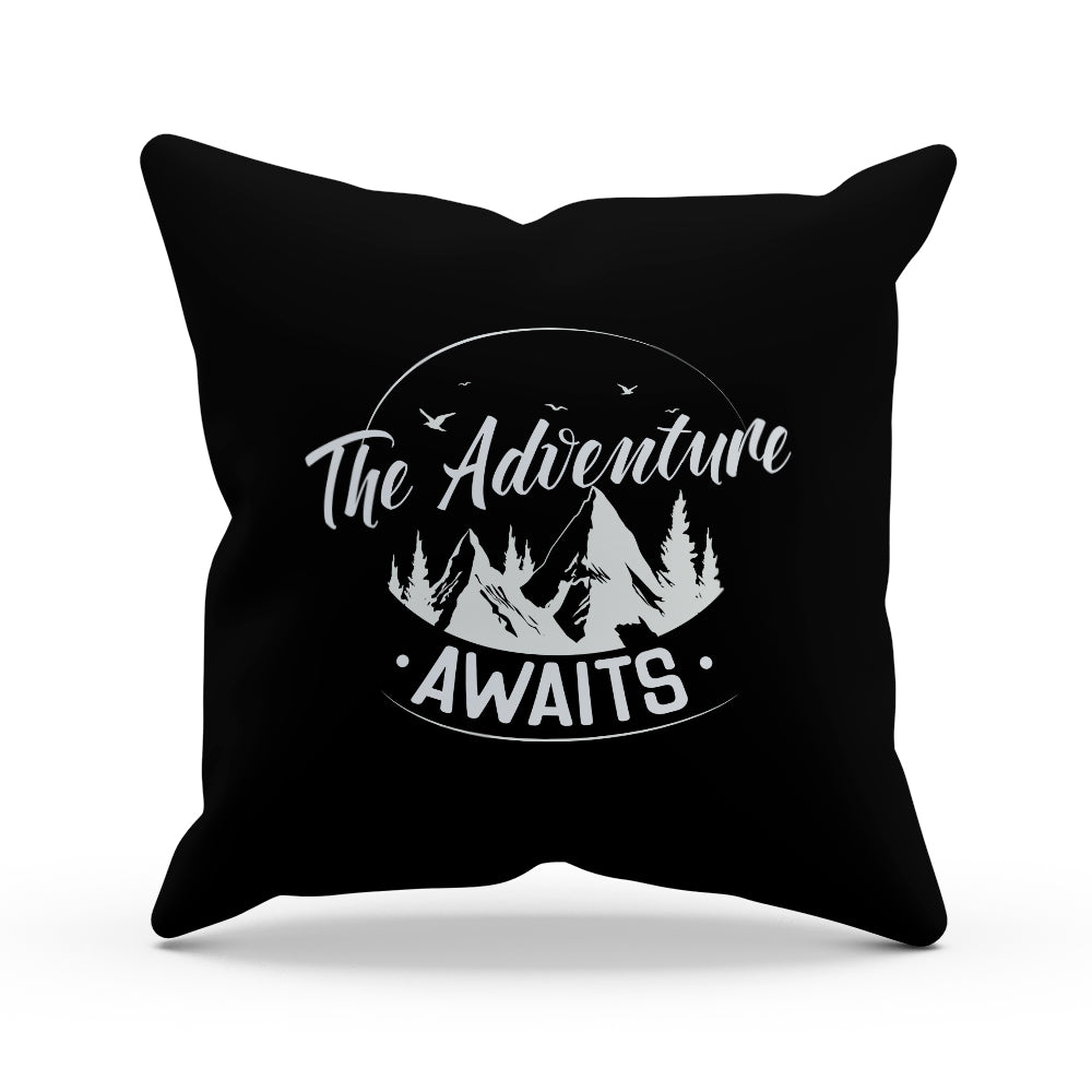 The Adventure Awaits Pillow Cover
