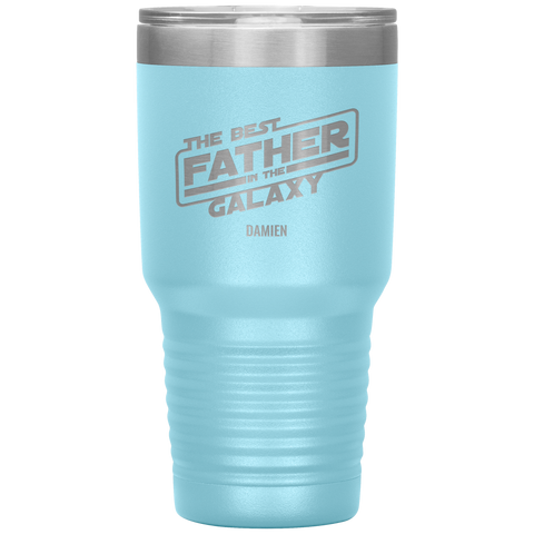 Image of The Best Father In The Galaxy Tumbler Damien