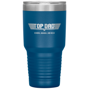 Top Dad Personalized Tumbler