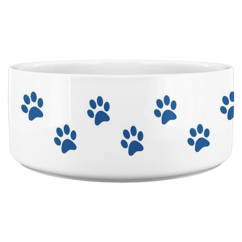 Personalized Ceramic Dog Bowl