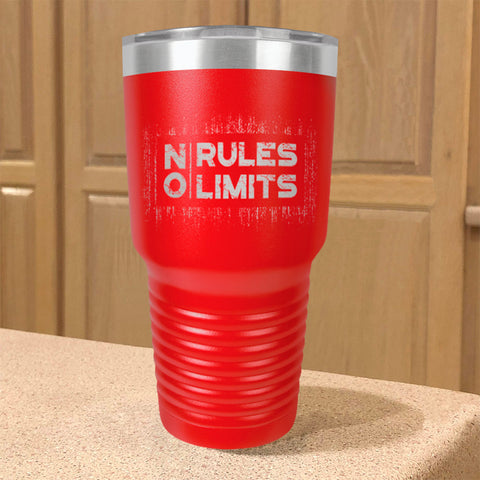 Image of Stainless Steel Tumbler No Rules No Limits