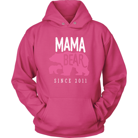 Image of Mama Bear Since 2011 Hoodie Sweatshirt