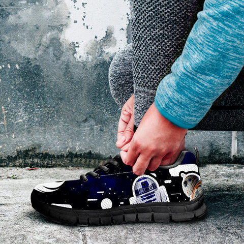 Image of R2-D2 BB-8 Running Shoes Black