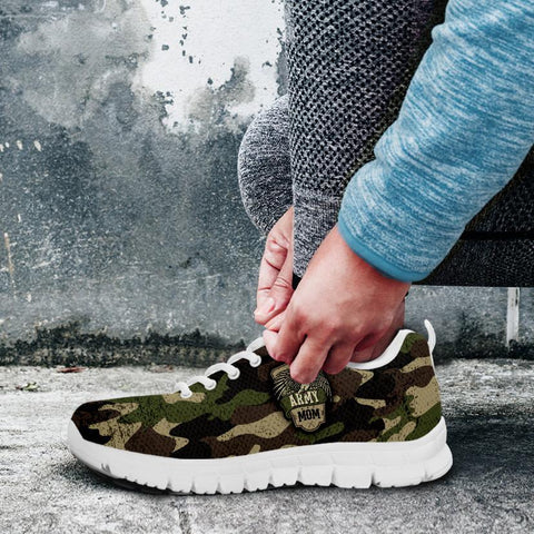 Image of Army Mom Camouflage Running Shoes