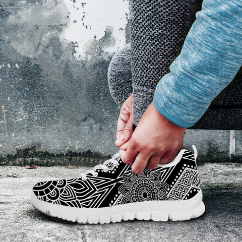 Image of Mandala Running Shoes White