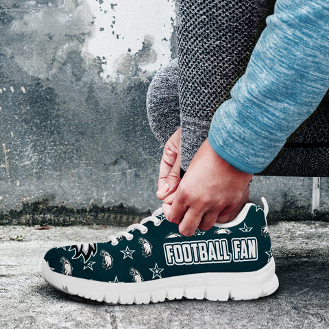 Image of Philadelphia Football Fan Sports Running Shoes White