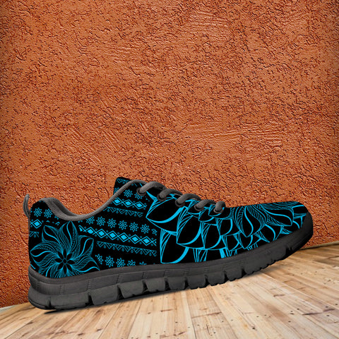 Image of Mandala Running Shoes Turquoise Black
