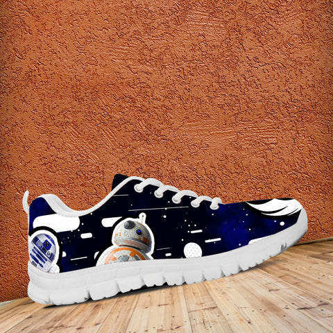 R2-D2 BB-8 Running Shoes White