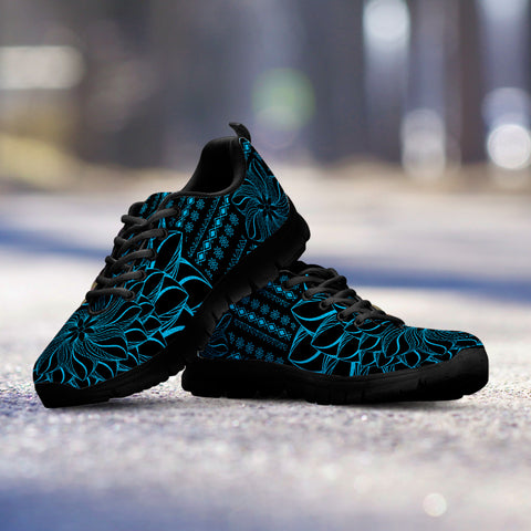Image of Mandala Running Shoes Turquoise Black