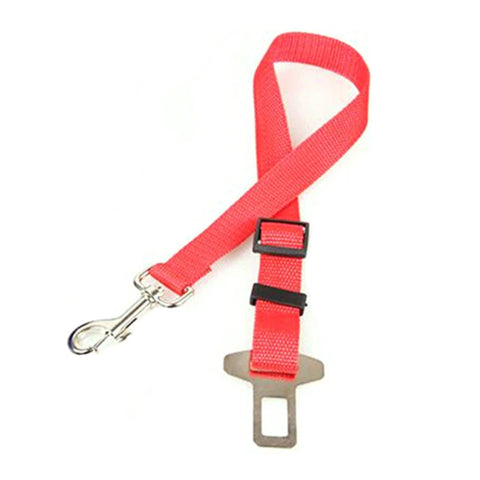 Image of Adjustable Car Safety Seat Belt Pet Leash