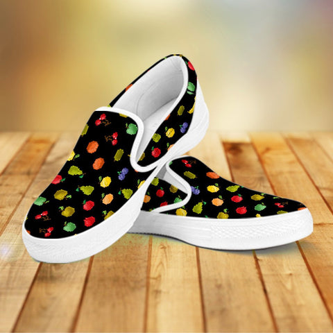 Image of Bitmap Fruit Slip On Shoes