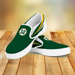 Green Bay 12 Sports Slip On Shoes