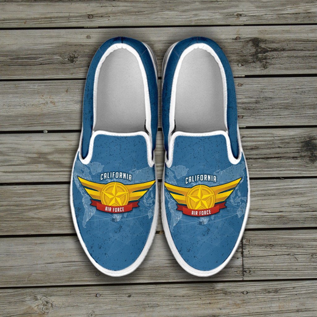 California Air Force Slip On Shoes
