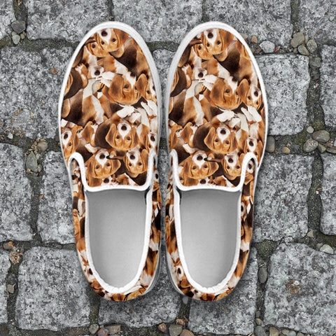 Image of Beagles Slip On Shoes