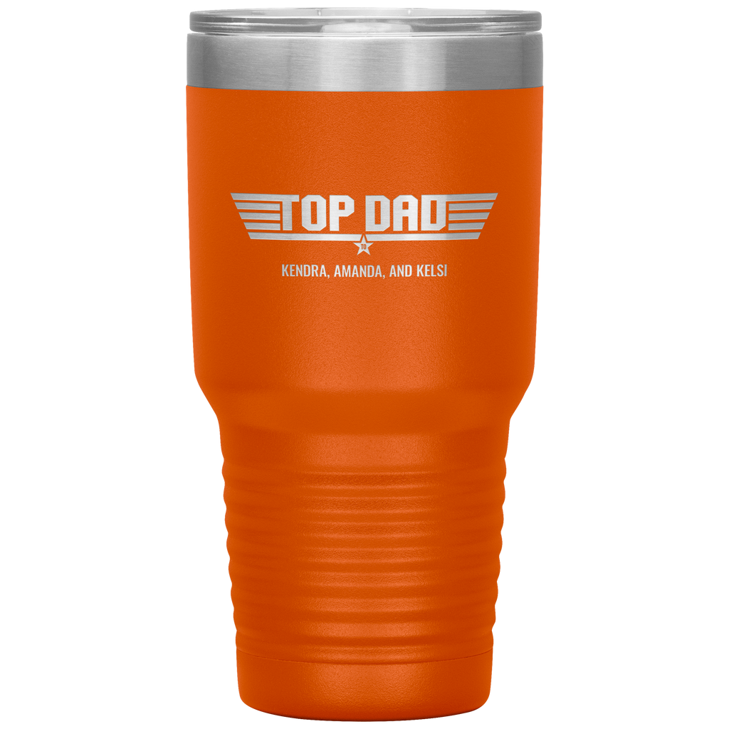 Top Dad Personalized Tumbler