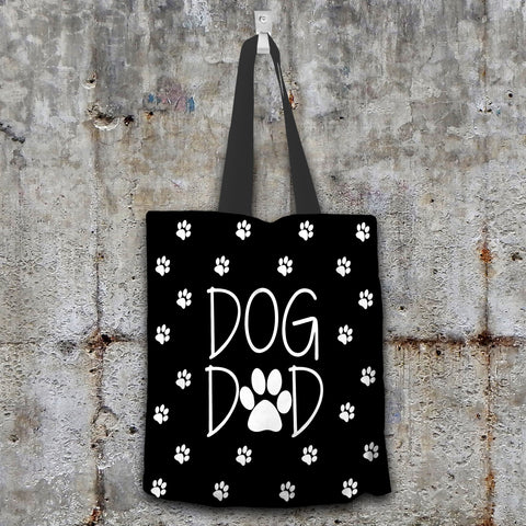 Image of Dog Dad Tote Bag