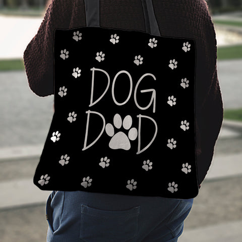 Image of Dog Dad Tote Bag
